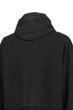 ZIP HOODIE 'MORE POISON DARLING' / WASHED BLK