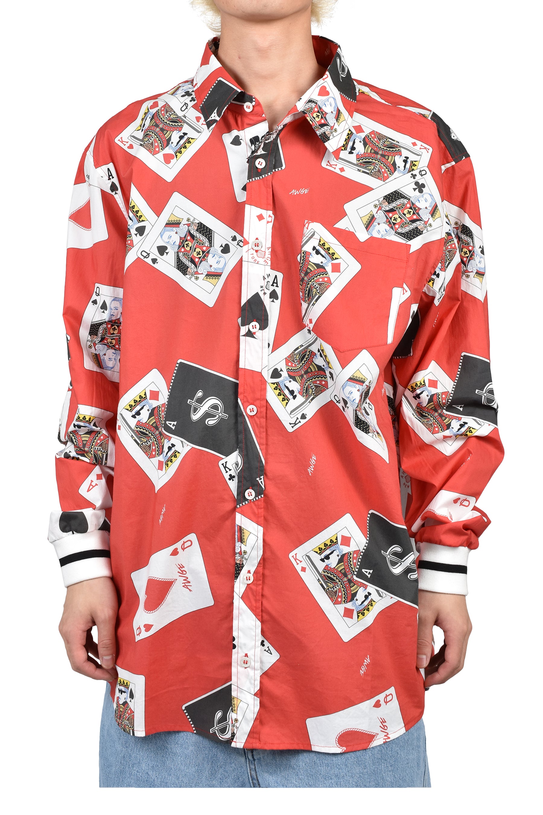 REGULAR SHIRT / RED