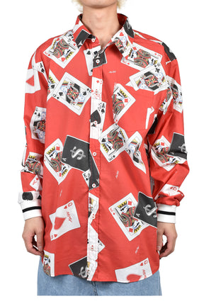 REGULAR SHIRT / RED