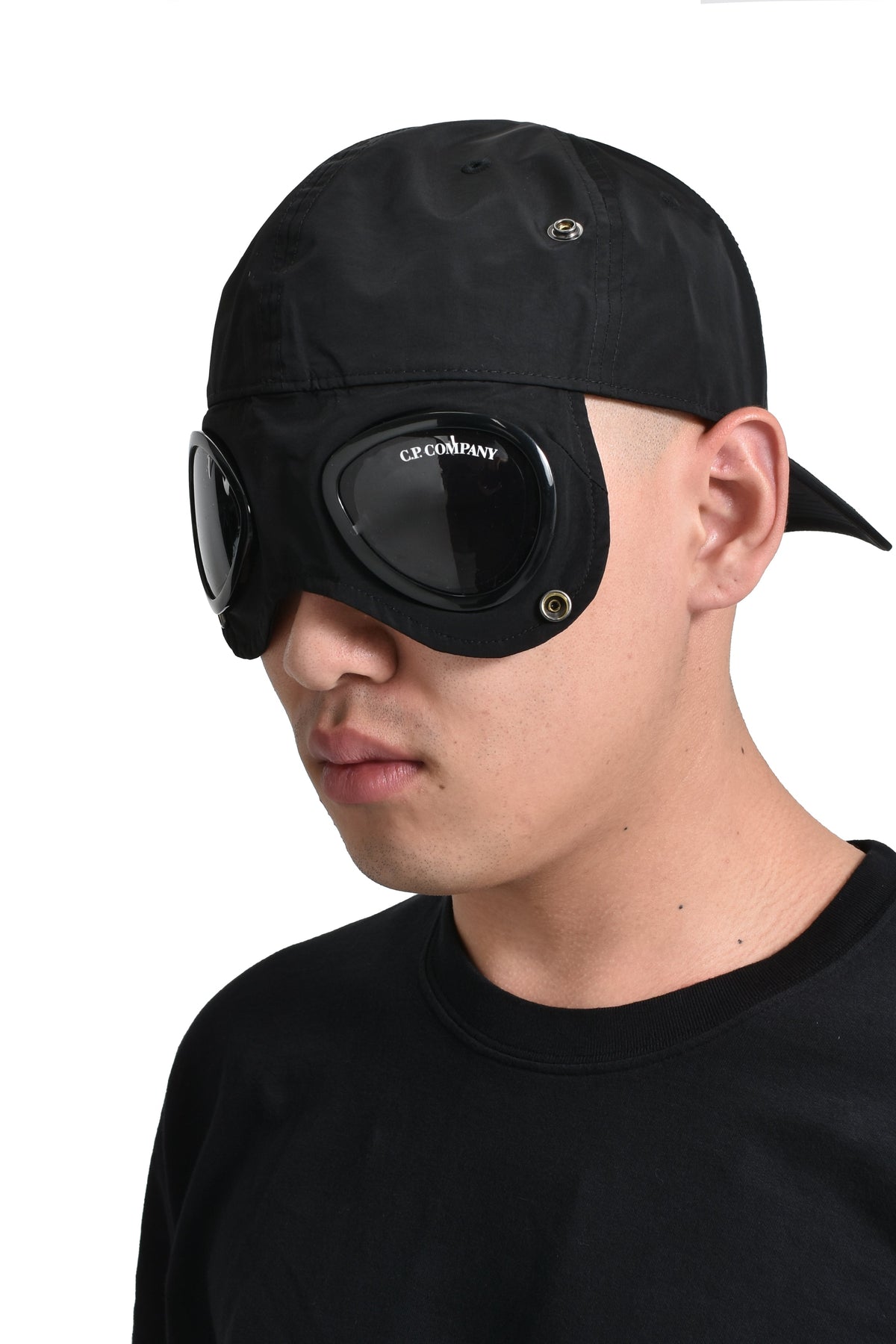 CHROME-R GOGGLE CAP / BLK