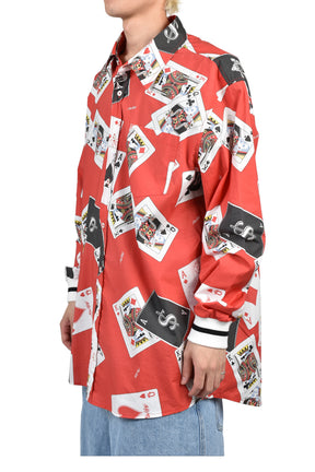 REGULAR SHIRT / RED