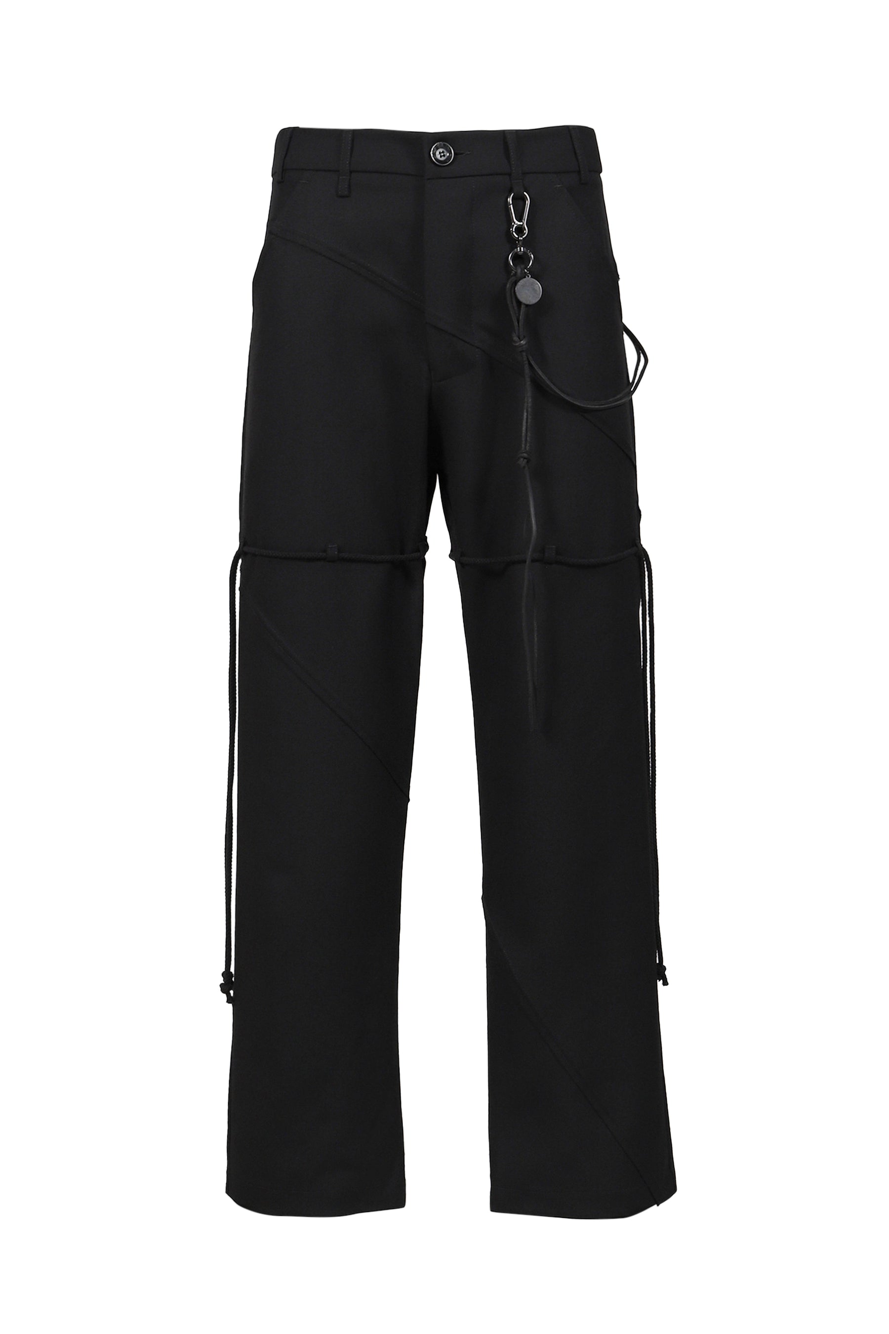 Song for the Mute "SLASH" DRESS PANT / BLK