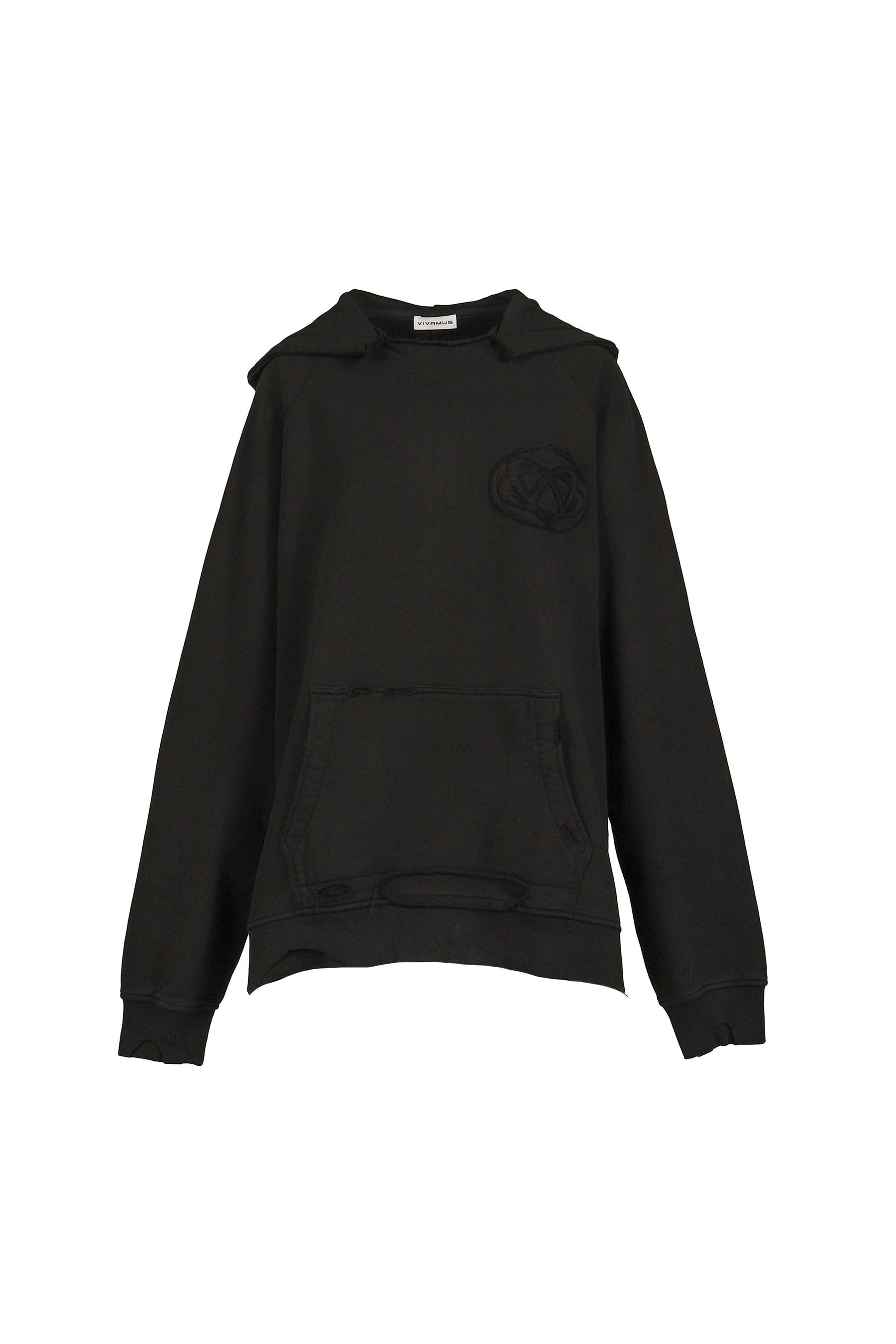 VIVAMUS ヴィヴァムス FW25 HEAVY SWEAT HOODIE / BLK - NUBIAN ヌビアン