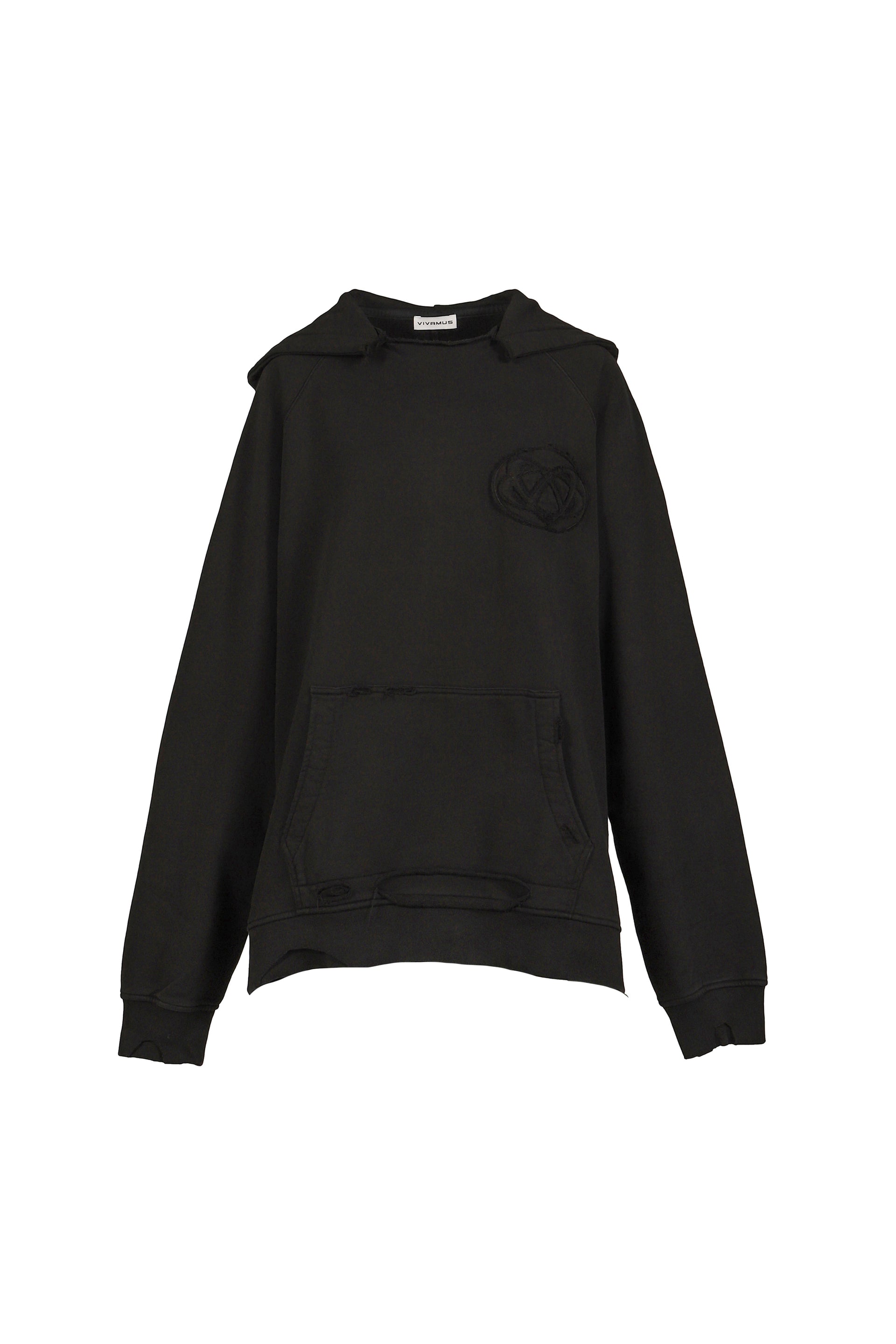 HEAVY SWEAT HOODIE / BLK
