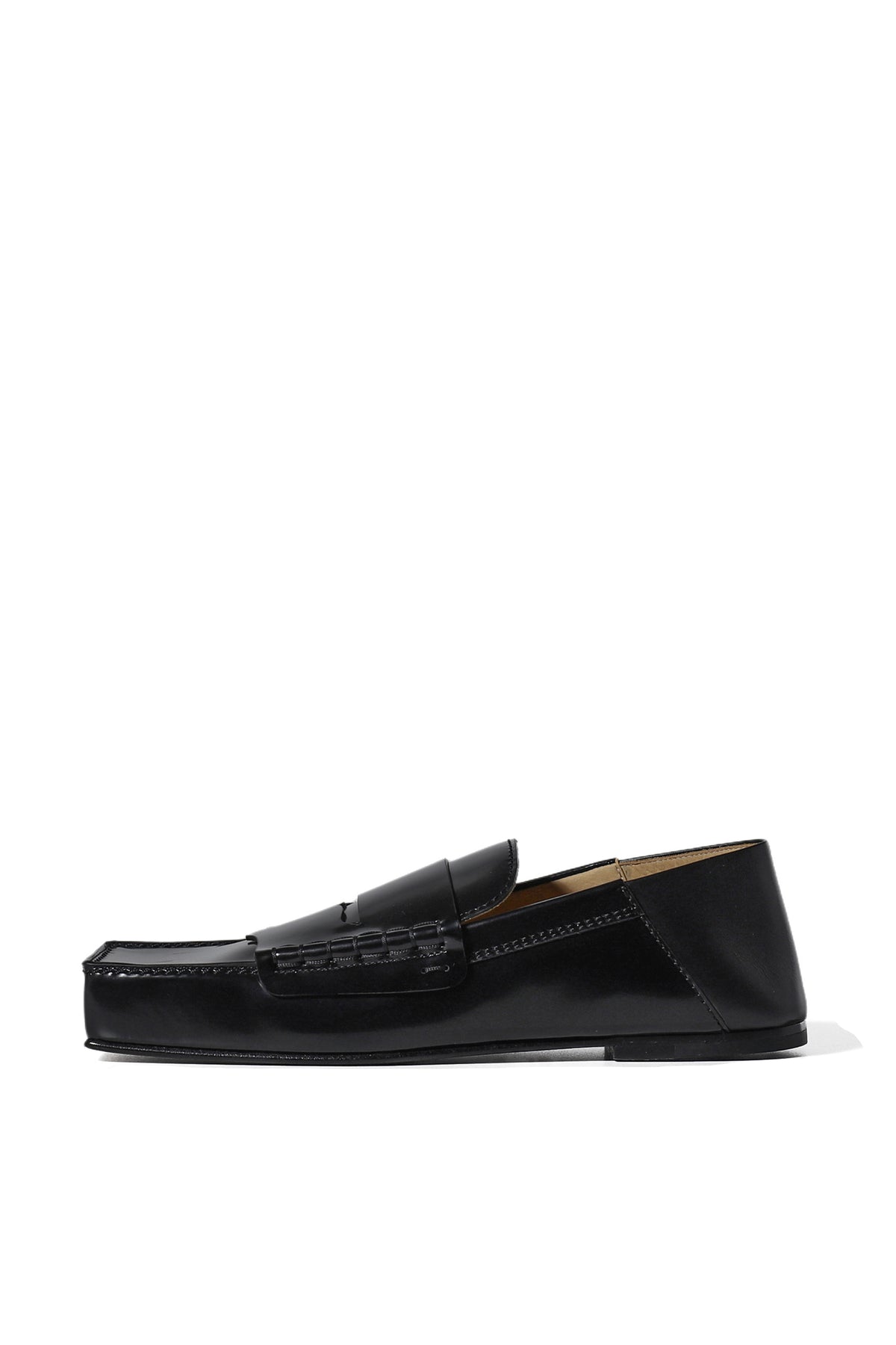 LES MOCASSINS CARRE / BLK