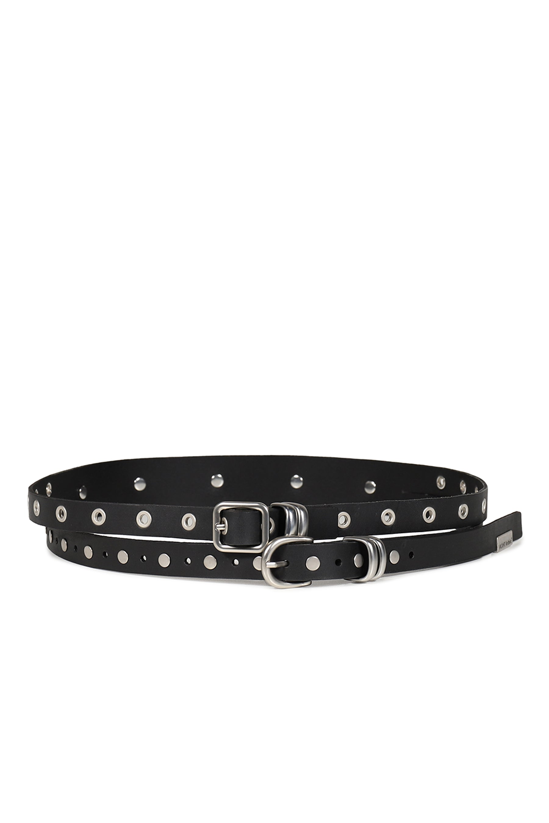 GIGI SKINNY DOUBLE BELT / BLK