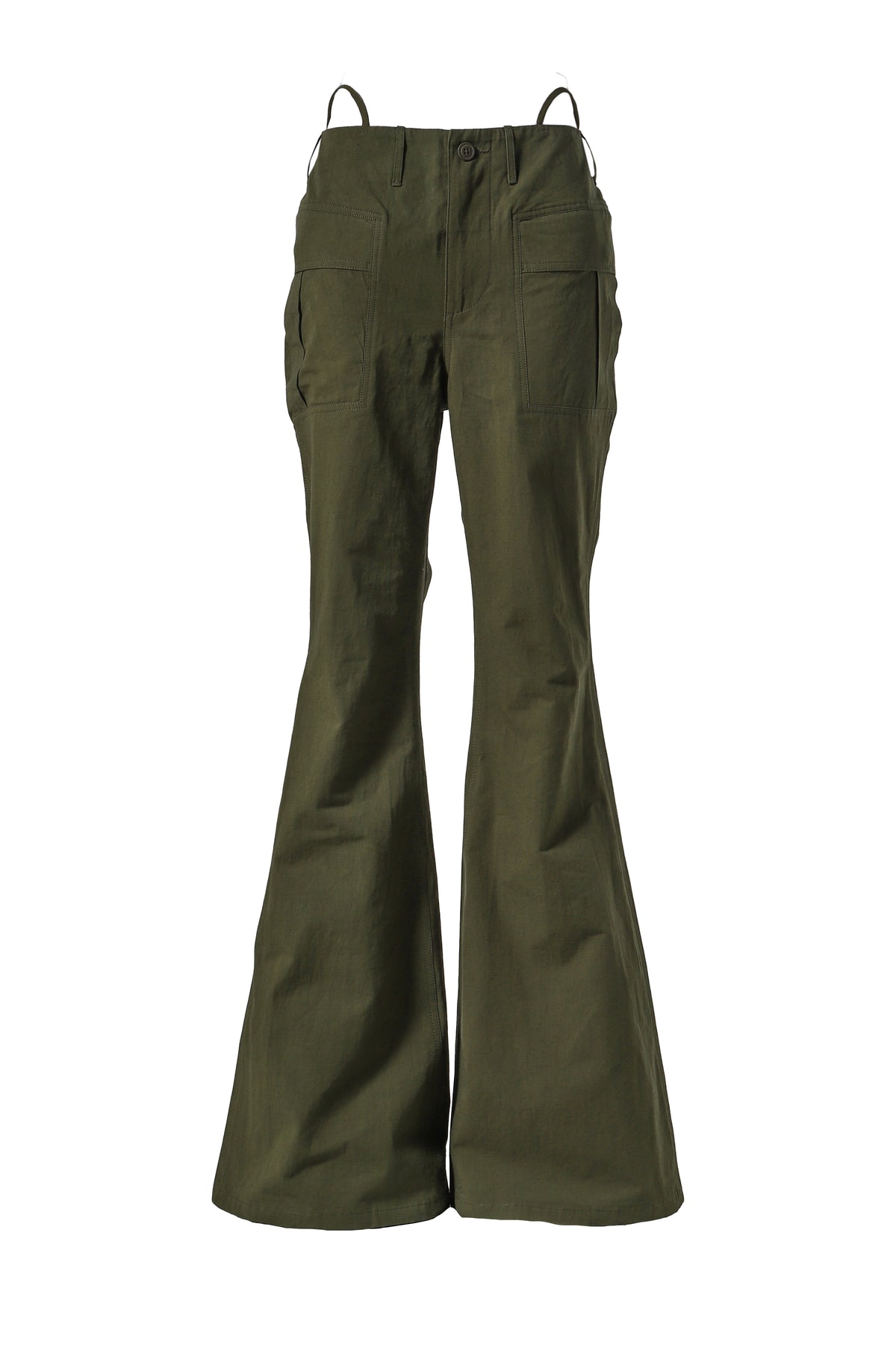 FLARE LEG PANT / OLIVE