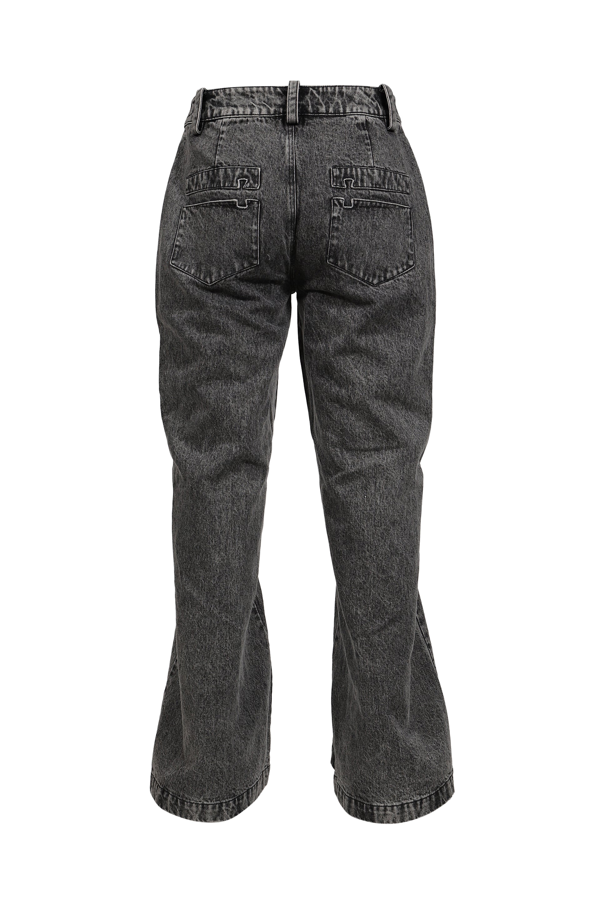 DENIM SACRIFICE TROUSERS / GRY