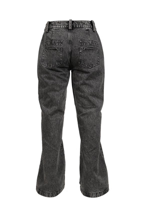 DENIM SACRIFICE TROUSERS / GREY
