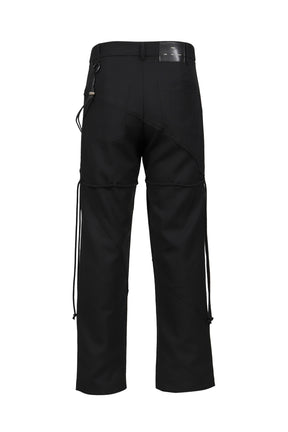 Song for the Mute "SLASH" DRESS PANT / BLK