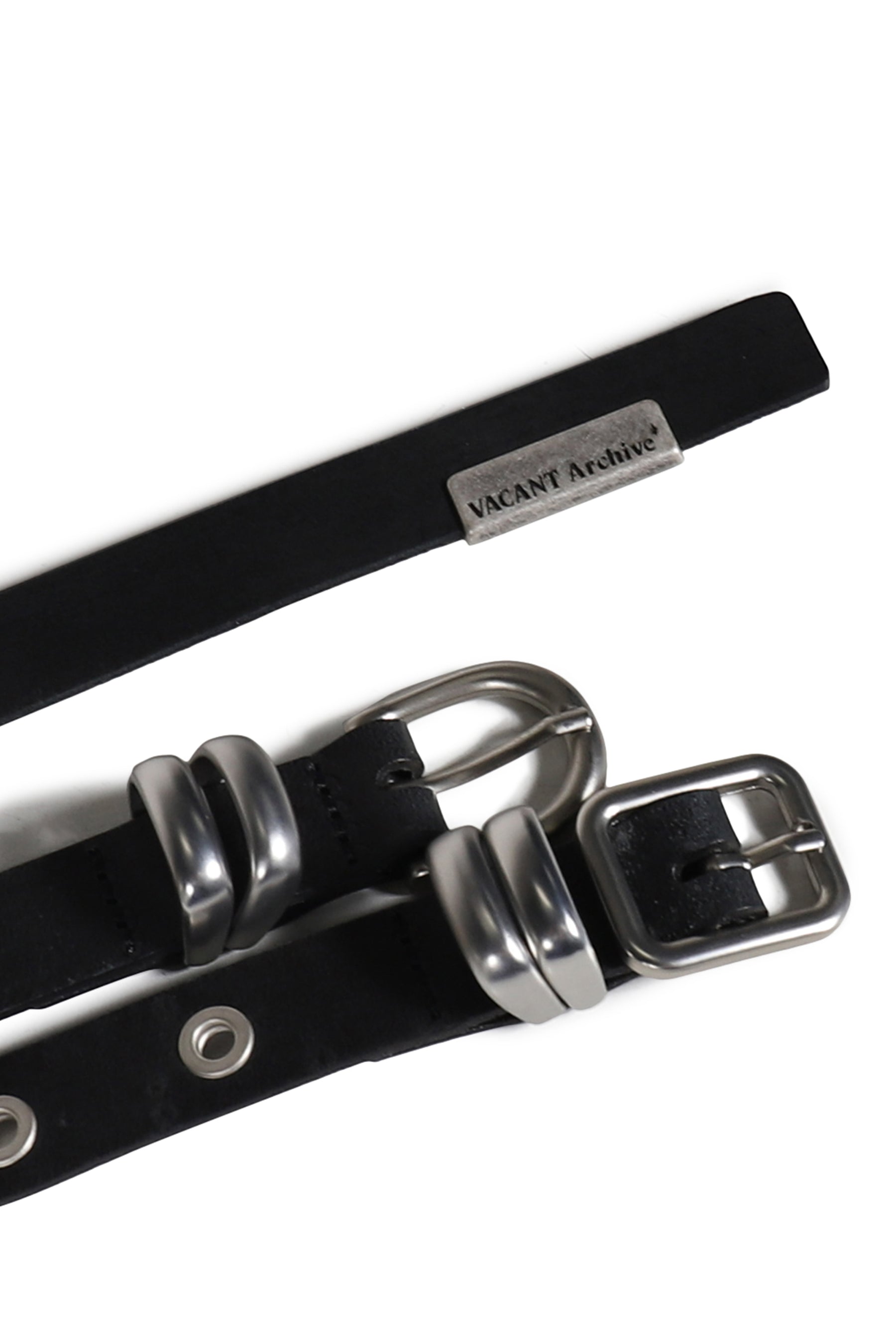 GIGI SKINNY DOUBLE BELT / BLK