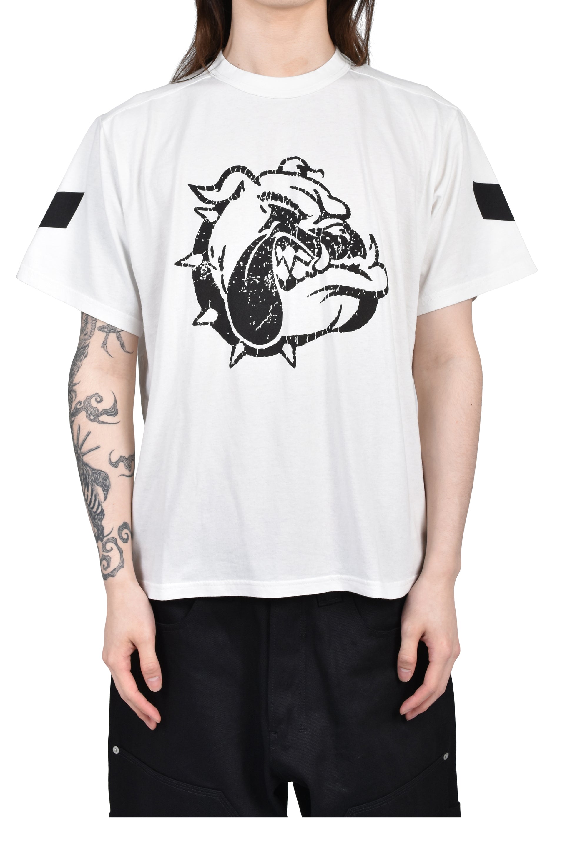 BULLDOG TEE / WHT