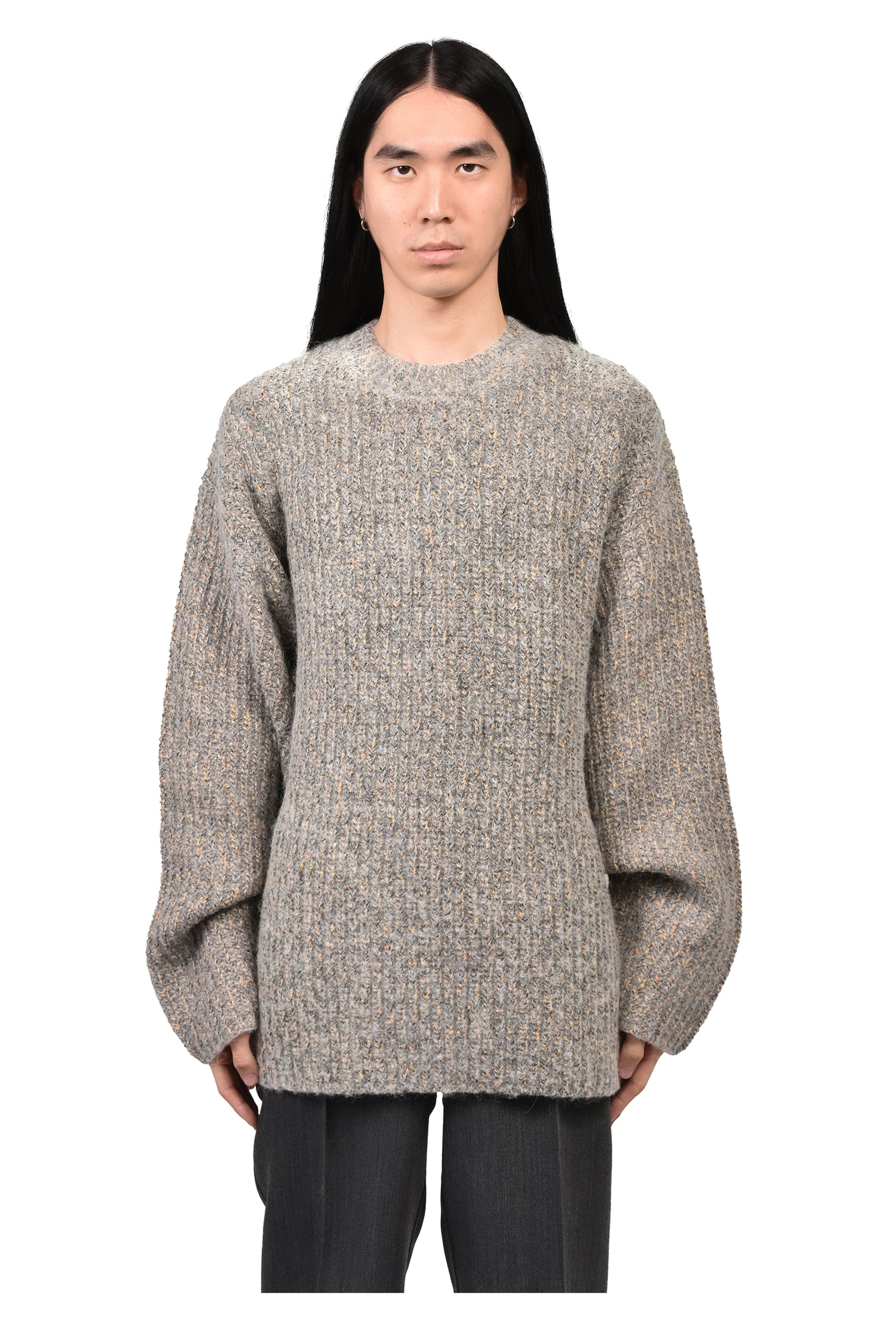 COOPER CHUNKY SWEATER / MELANGE GRY