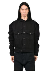 DENIM TRUCKER JACKET / BLK