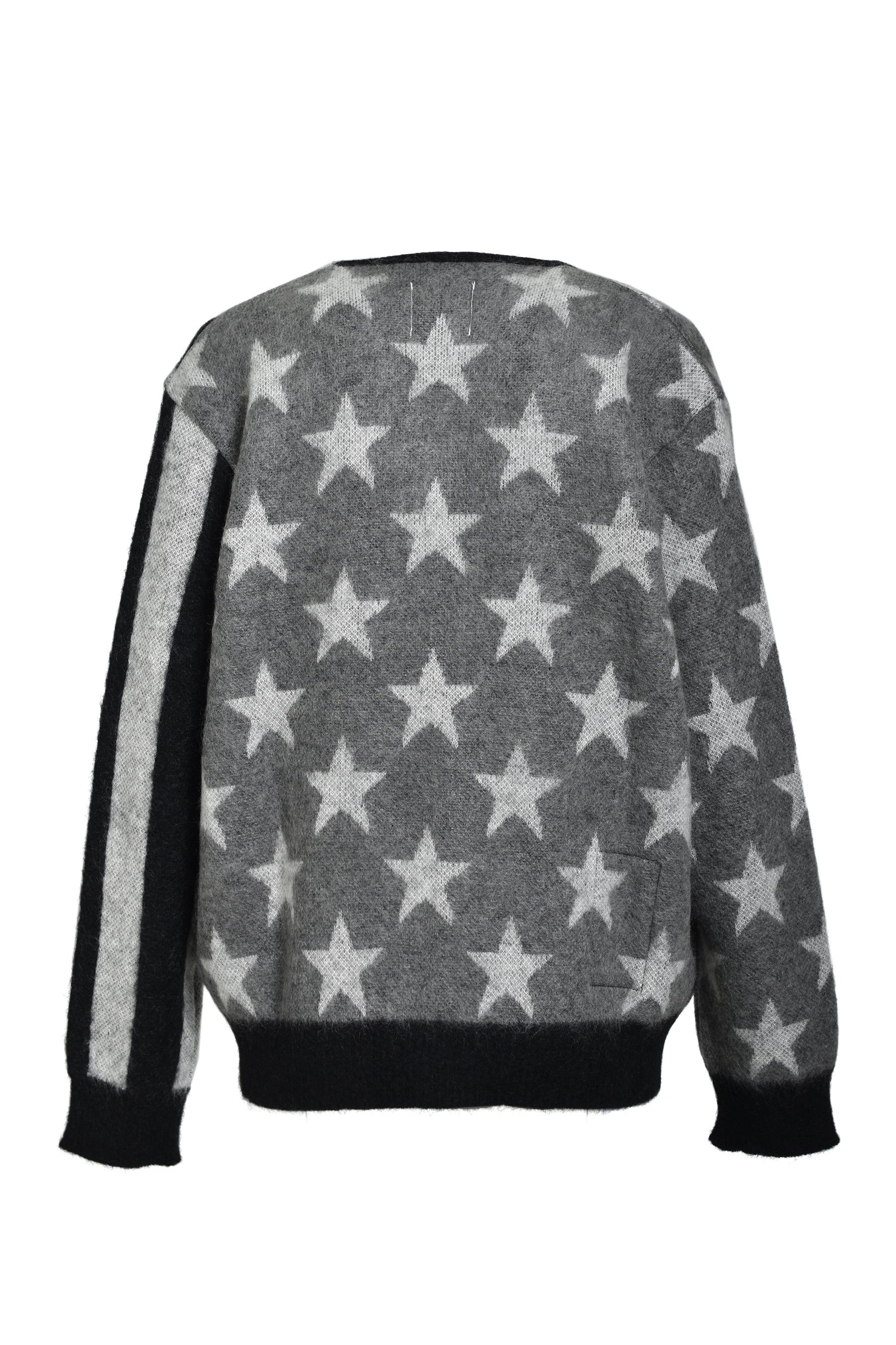 AMERICAN FLAG MOHAIR CARDIGAN / MONO