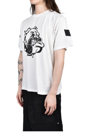 BULLDOG TEE / WHT