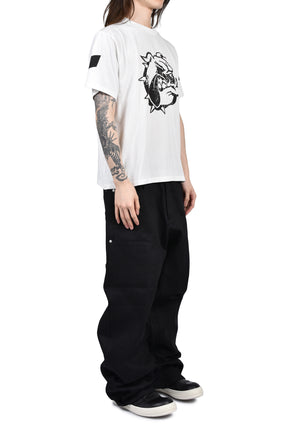BULLDOG TEE / WHT