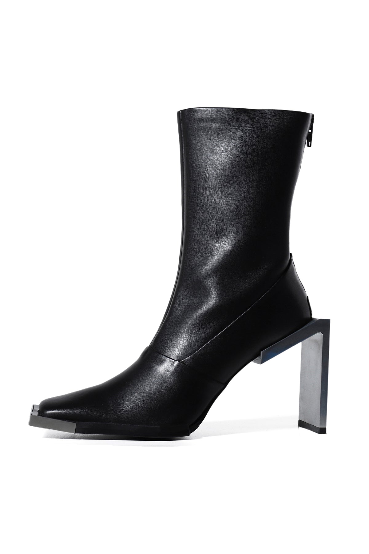 ANKLE-HIGH BOOTS / BLK