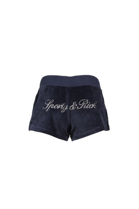 SIGNATURE LOGO KRYSTAL SHORT / DARK NVY