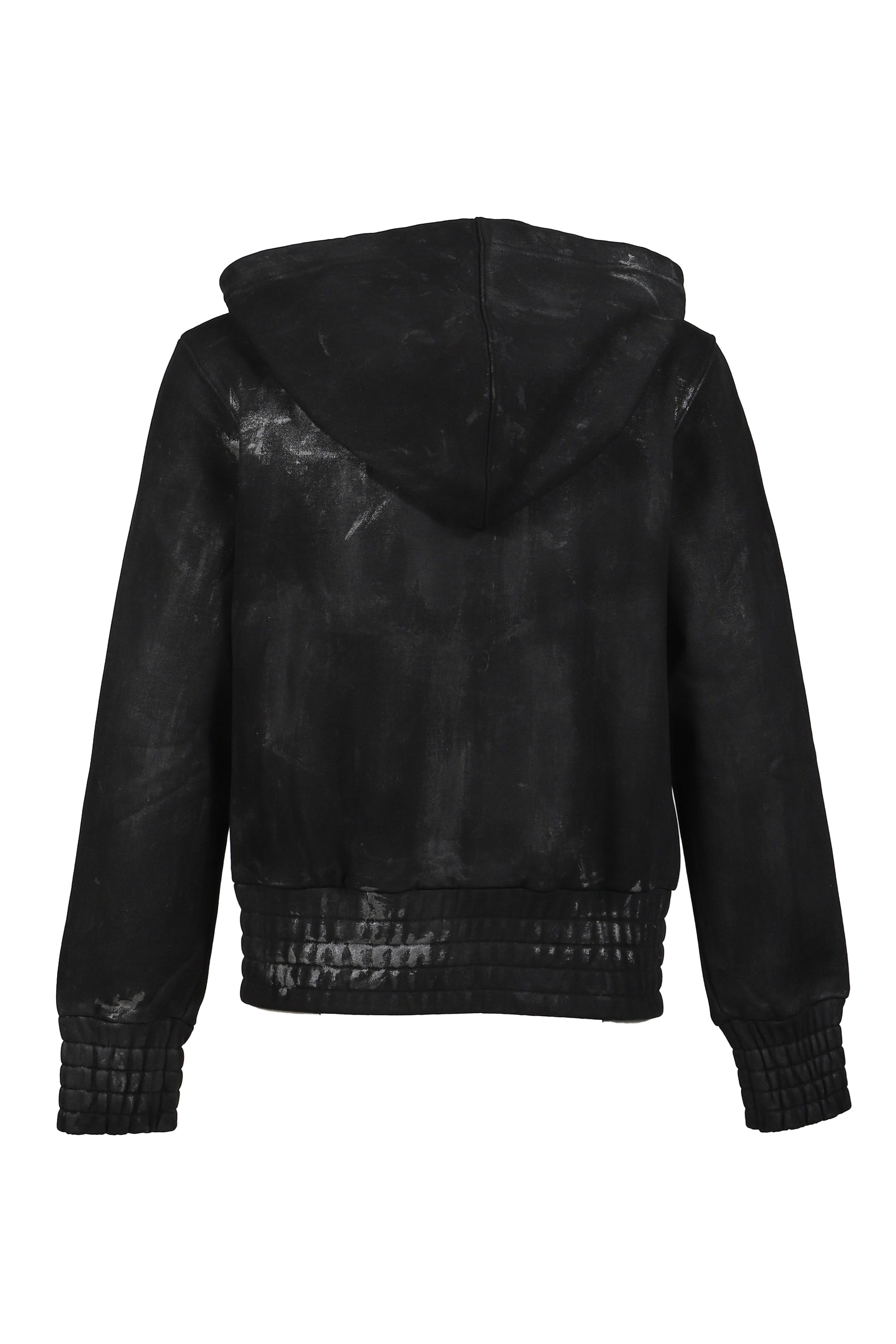 SKIDDING HOODIE ZIPUP / BLK