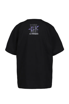 LISA ALTER EGO MERCHANDISE ROXI T-SHIRTS / BLK - NUBIAN
