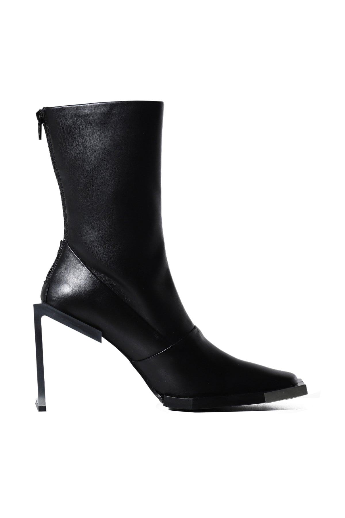 ANKLE-HIGH BOOTS / BLK