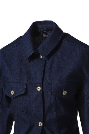 LA VESTE DE-NIMES / NAVY/NAVY STRIPE