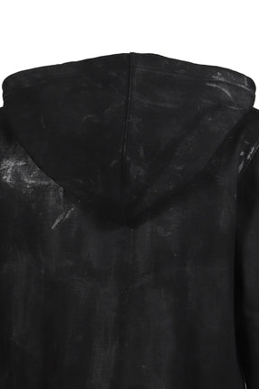 SKIDDING HOODIE ZIPUP / BLK