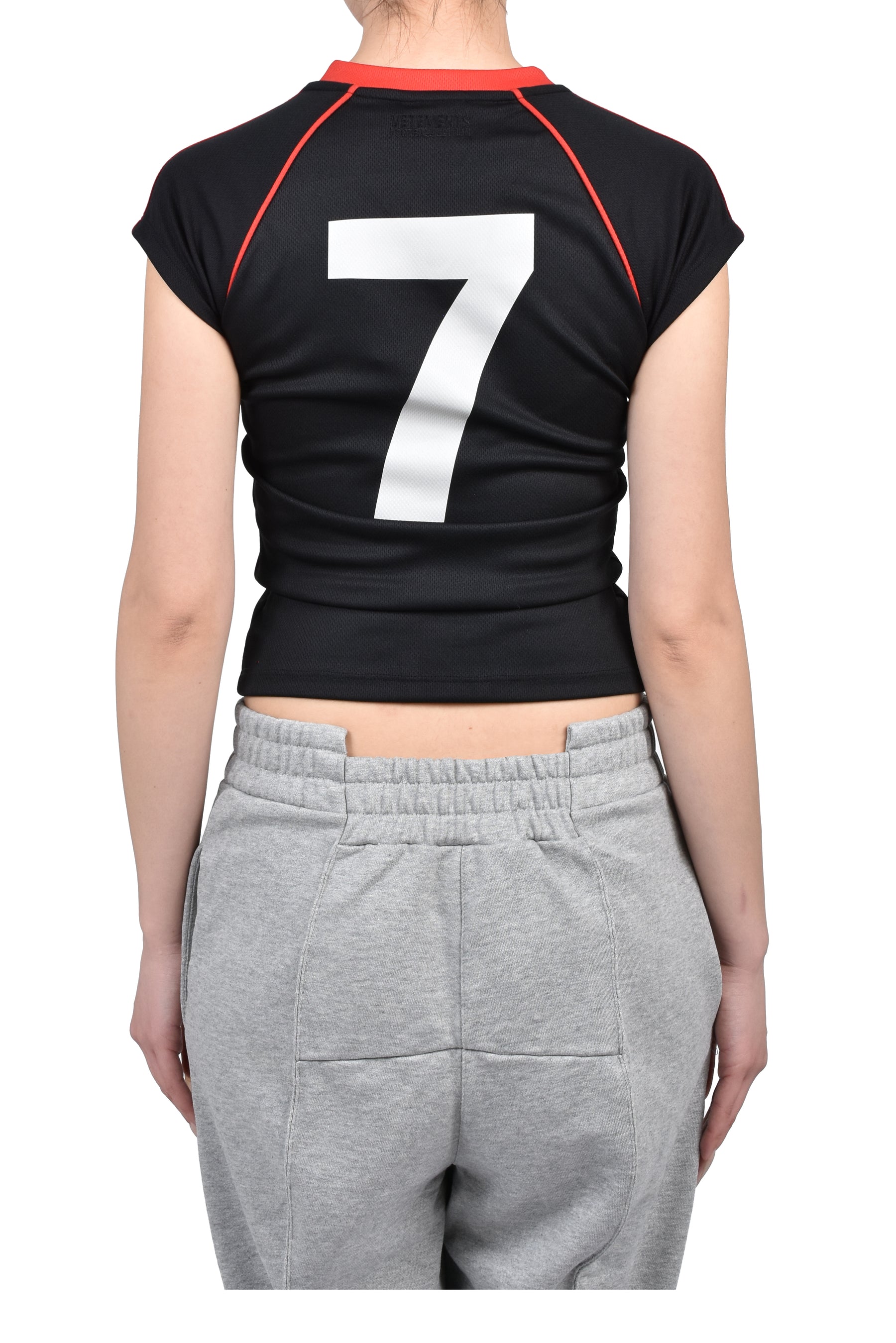 FOOTBALL JERSEY W / BLK RED