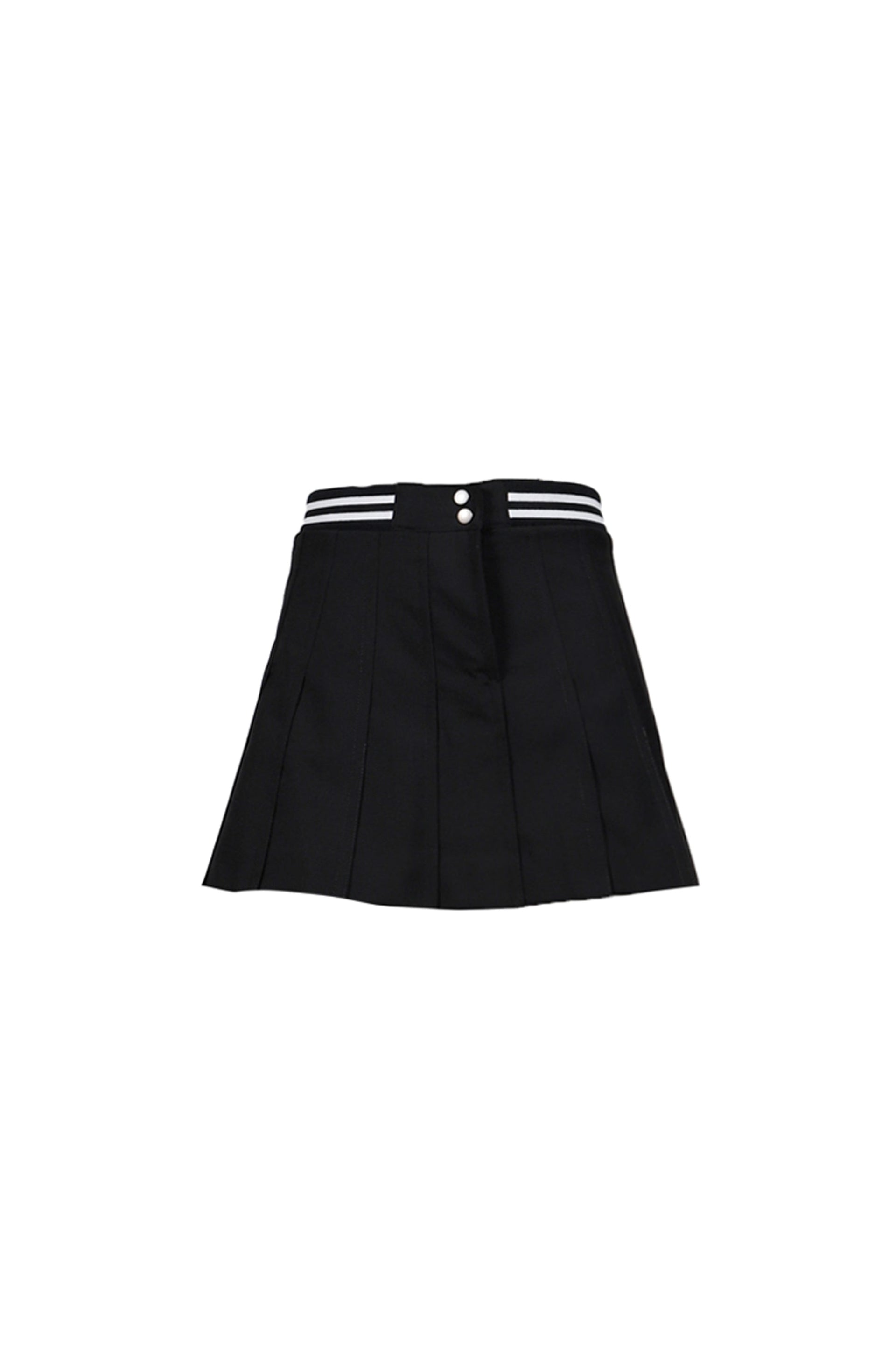 BASICKS PLEATED SKORT / BLK