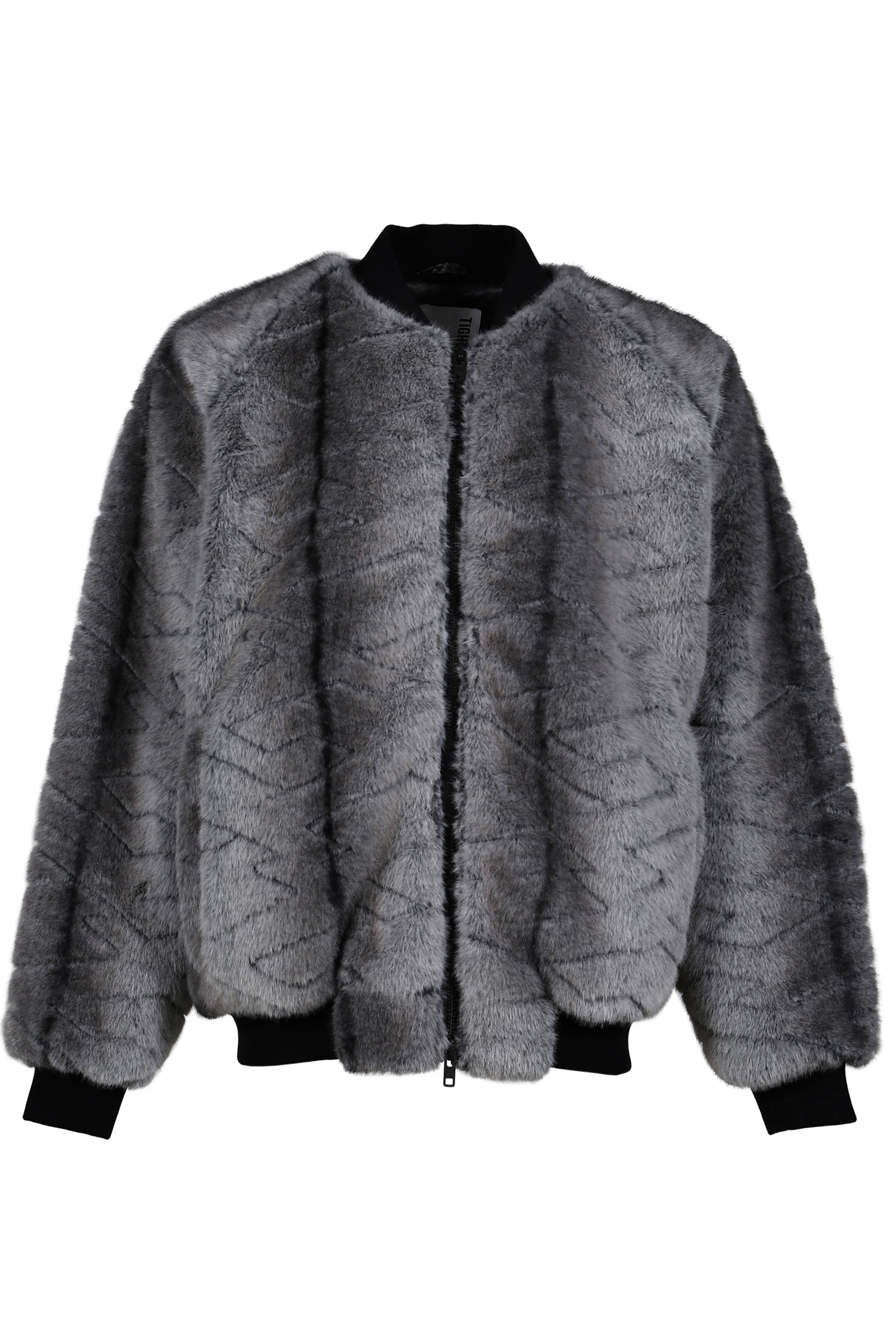 T-shirt Quilt Fur MA-1 / Black 