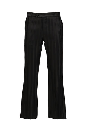 LOOSE FIT FLARE TROUSERS / BLK BARRE