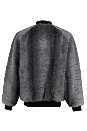 T-shirt Quilt Fur MA-1 / Black 