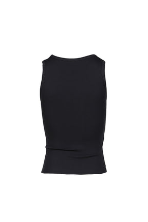 VERSATILE BEAUTY TANK TOP KNIT / BLK