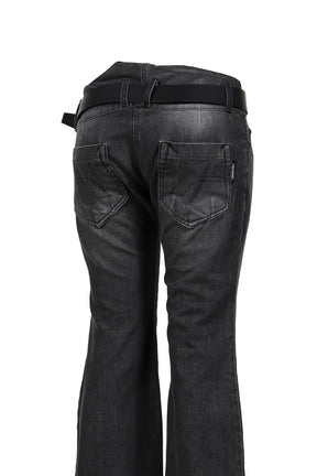 ONRUSH TWIRL JEANS BOOTCUT / BLK