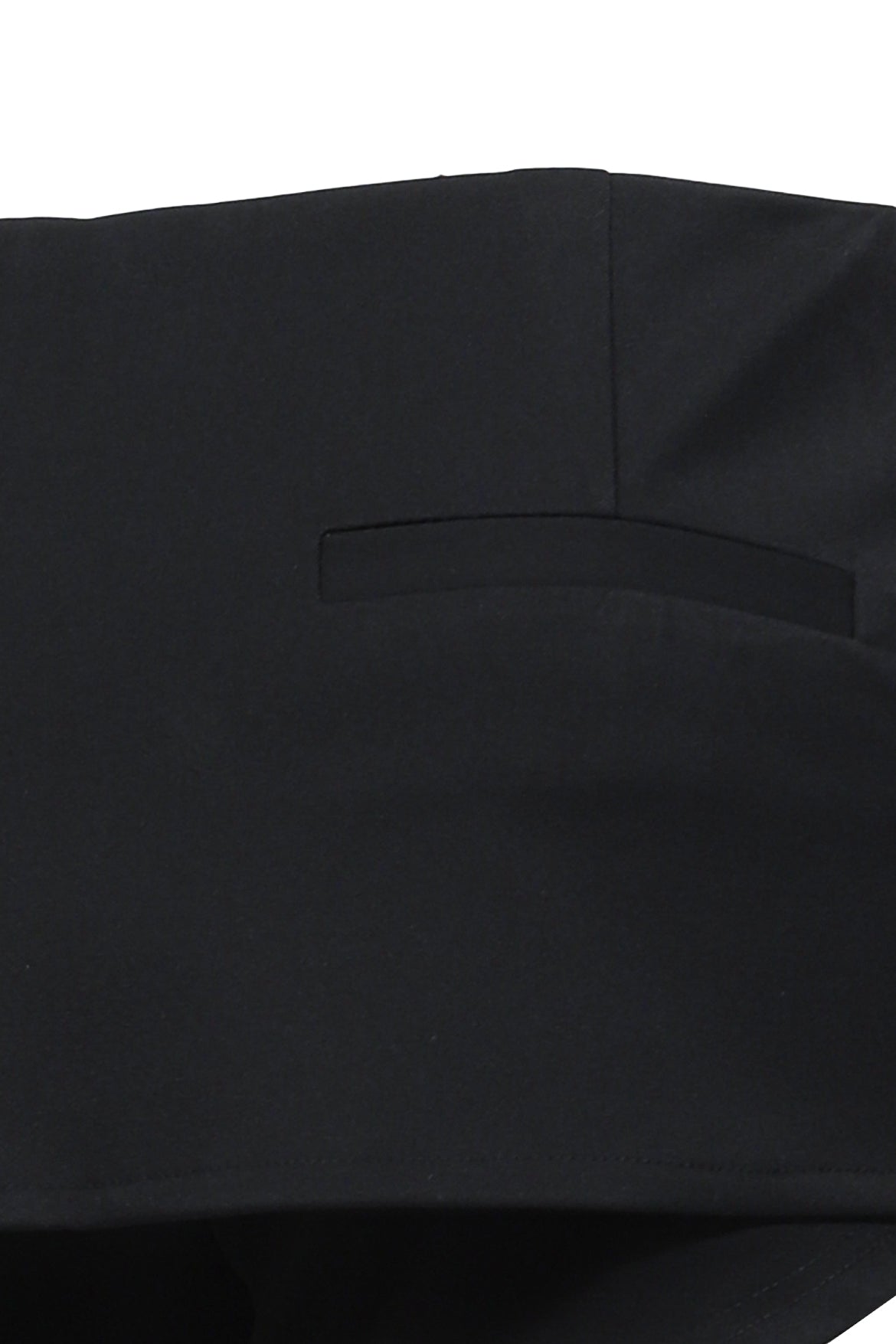 OBLIQUE SKIRT PANTS / BLK
