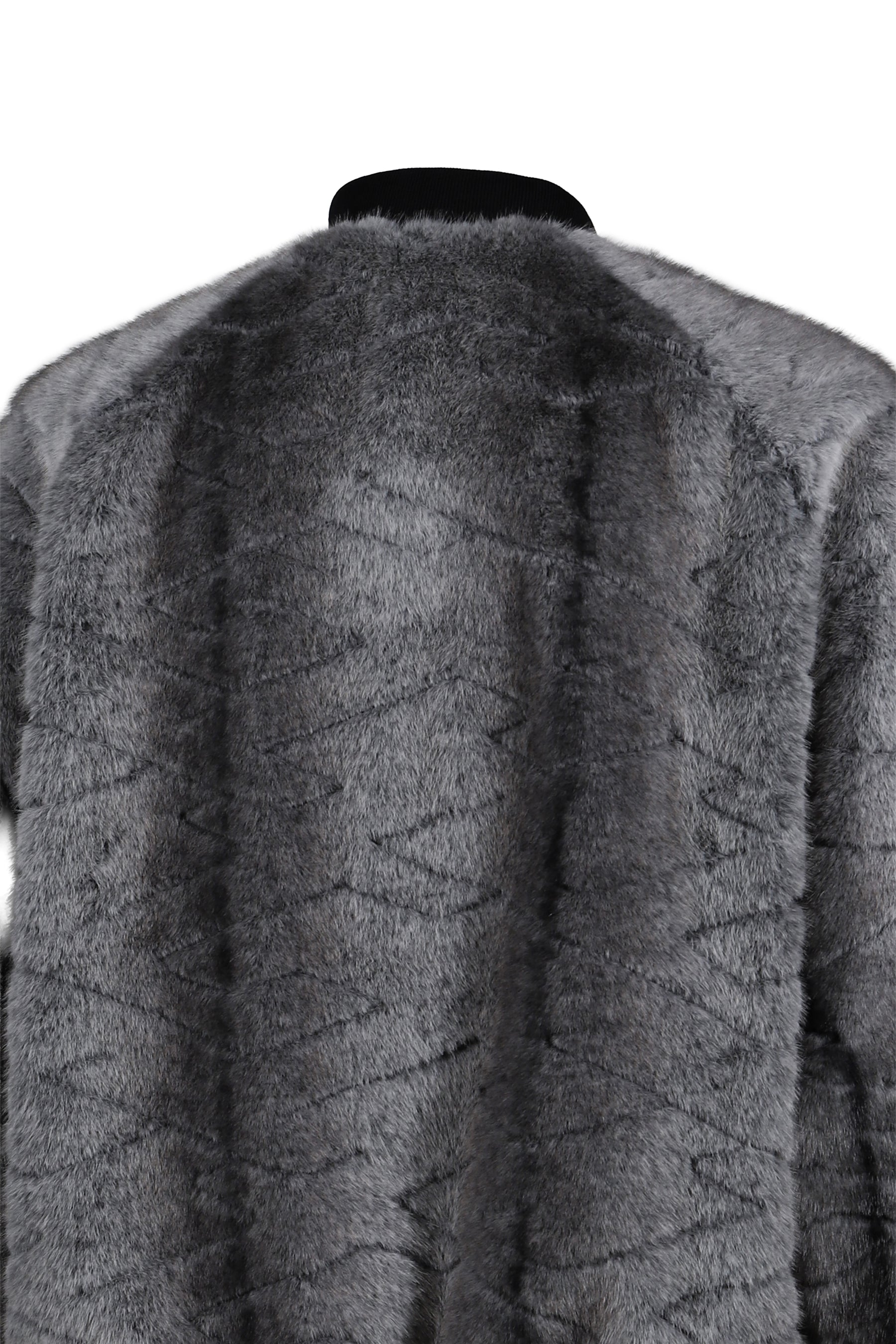 T-shirt Quilt Fur MA-1 / Black 
