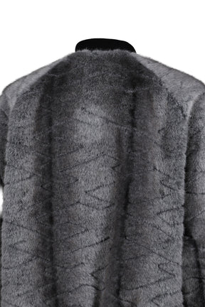 T-shirt Quilt Fur MA-1 / Black 