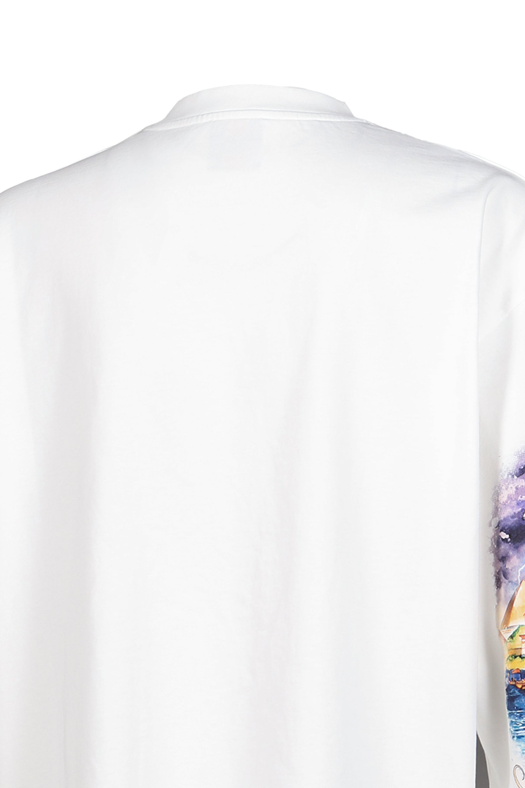 MAGIC CARPET PRINTED LONG SLEEVE TEE / WHT