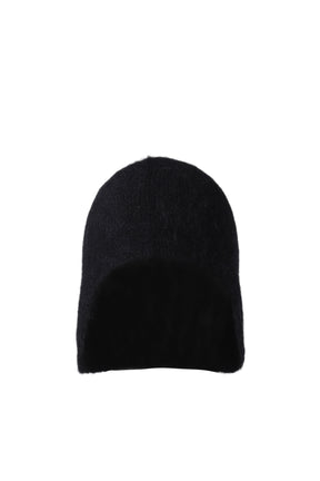 MOHAIR BEANIE / BLK