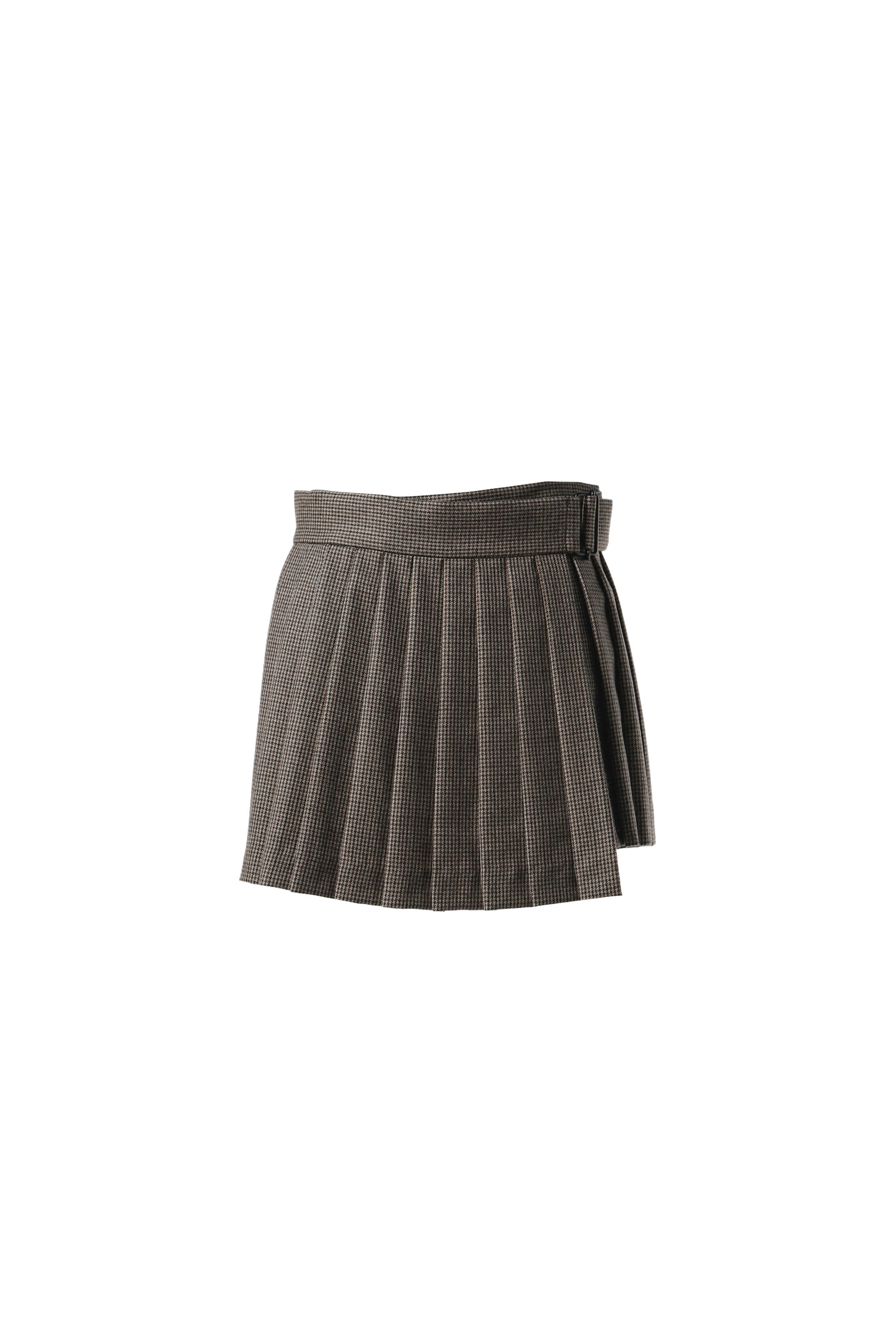 KILT SKIRT - HOUNDSTOOTH / BEG