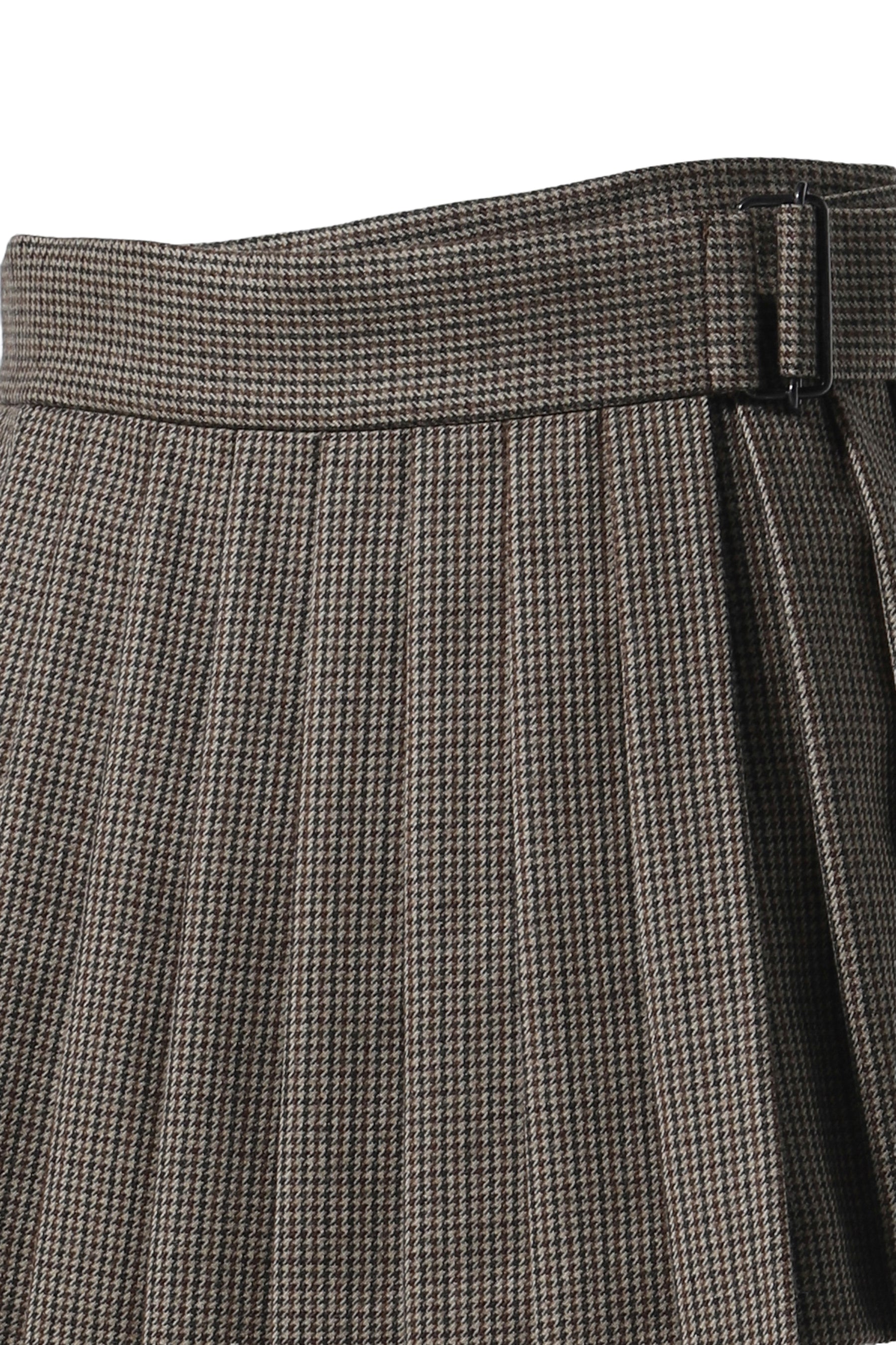 KILT SKIRT - HOUNDSTOOTH / BEG