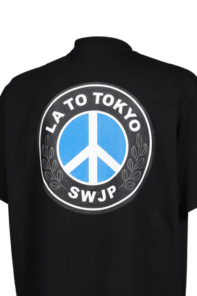 BEE EM W PEACE T-SHIRT 2 / BLK