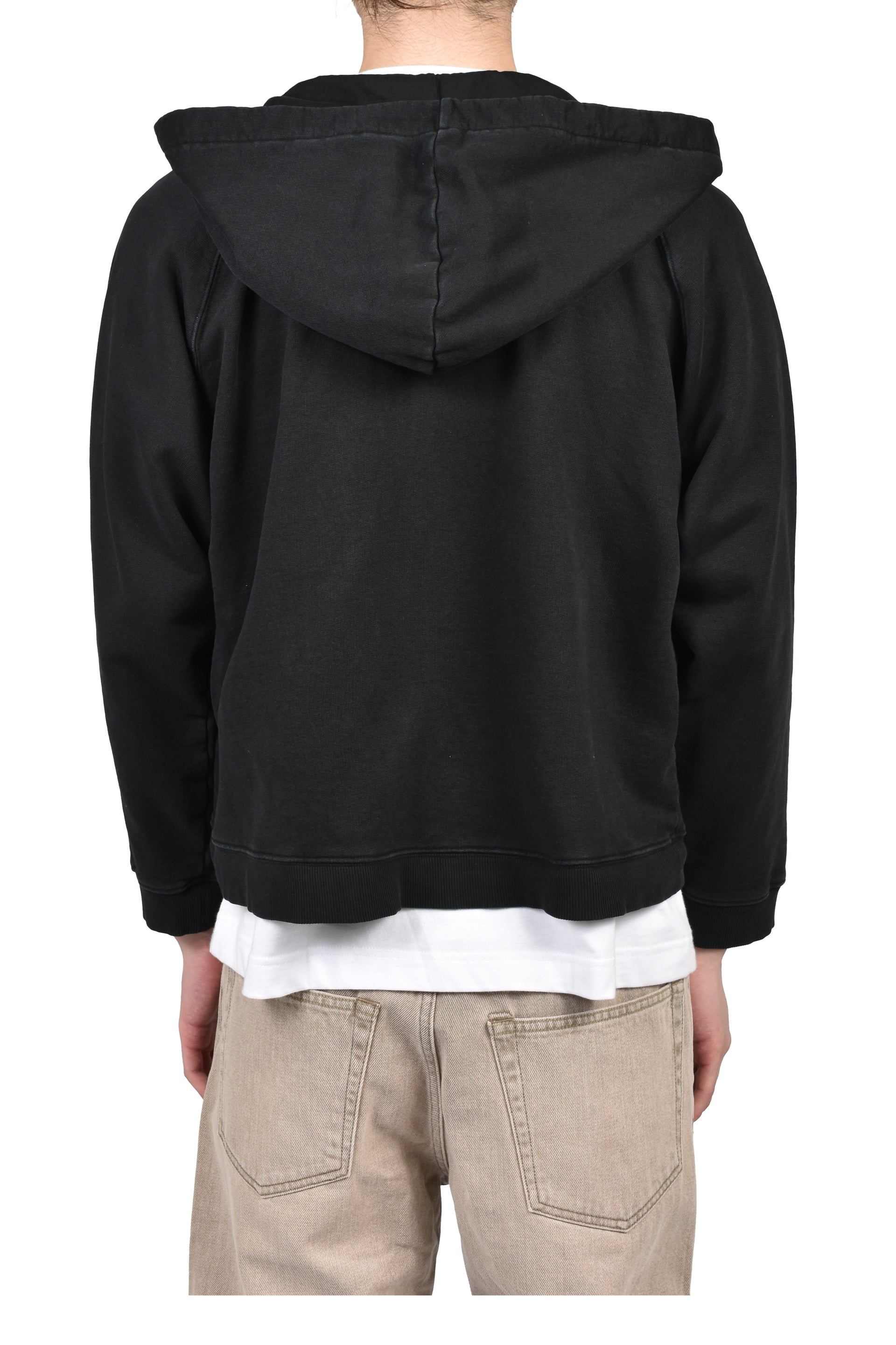 ROLA ZIP HOODIE / WASHED BLK