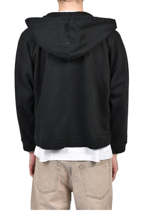 ROLA ZIP HOODIE / WASHED BLK