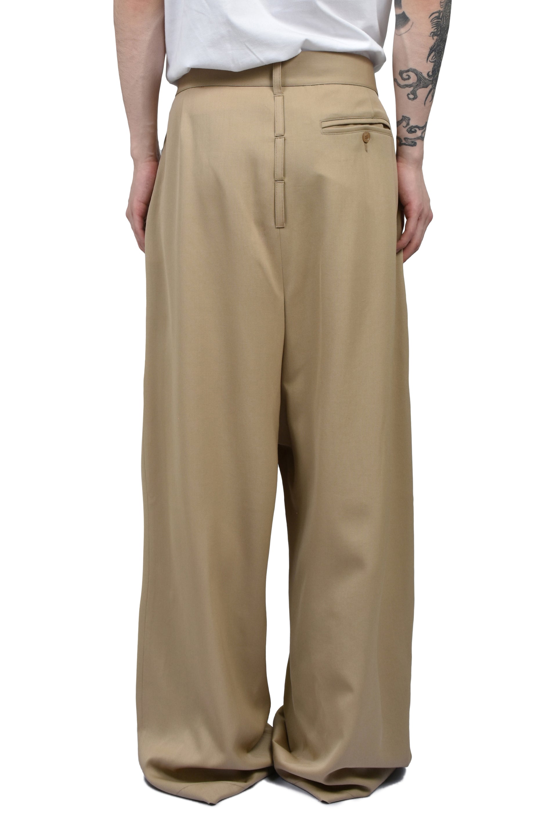 4 WAIST TAILORED TROUSERS / BEI