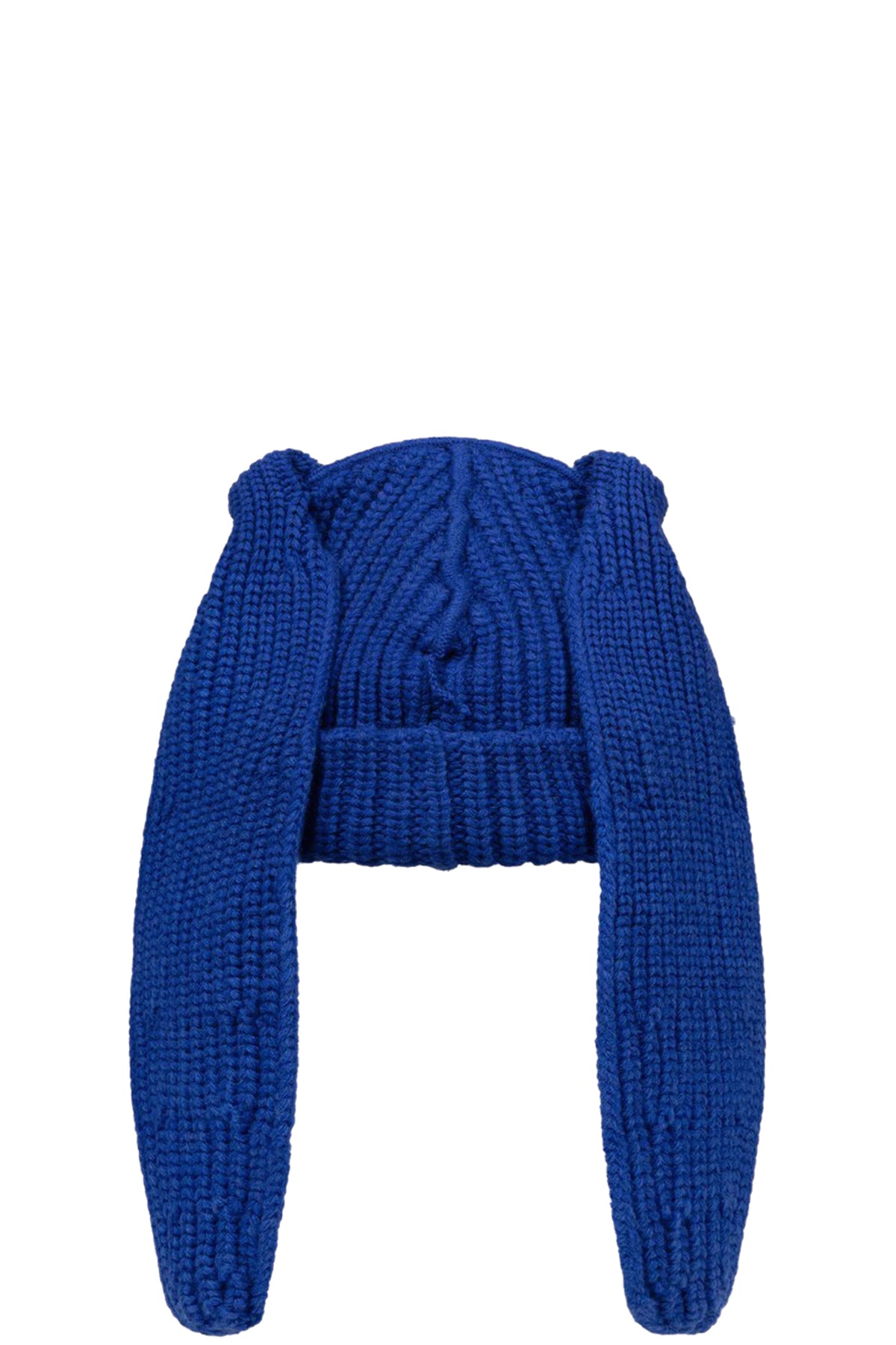 CHUNKY RABBIT BEANIE / BLUE