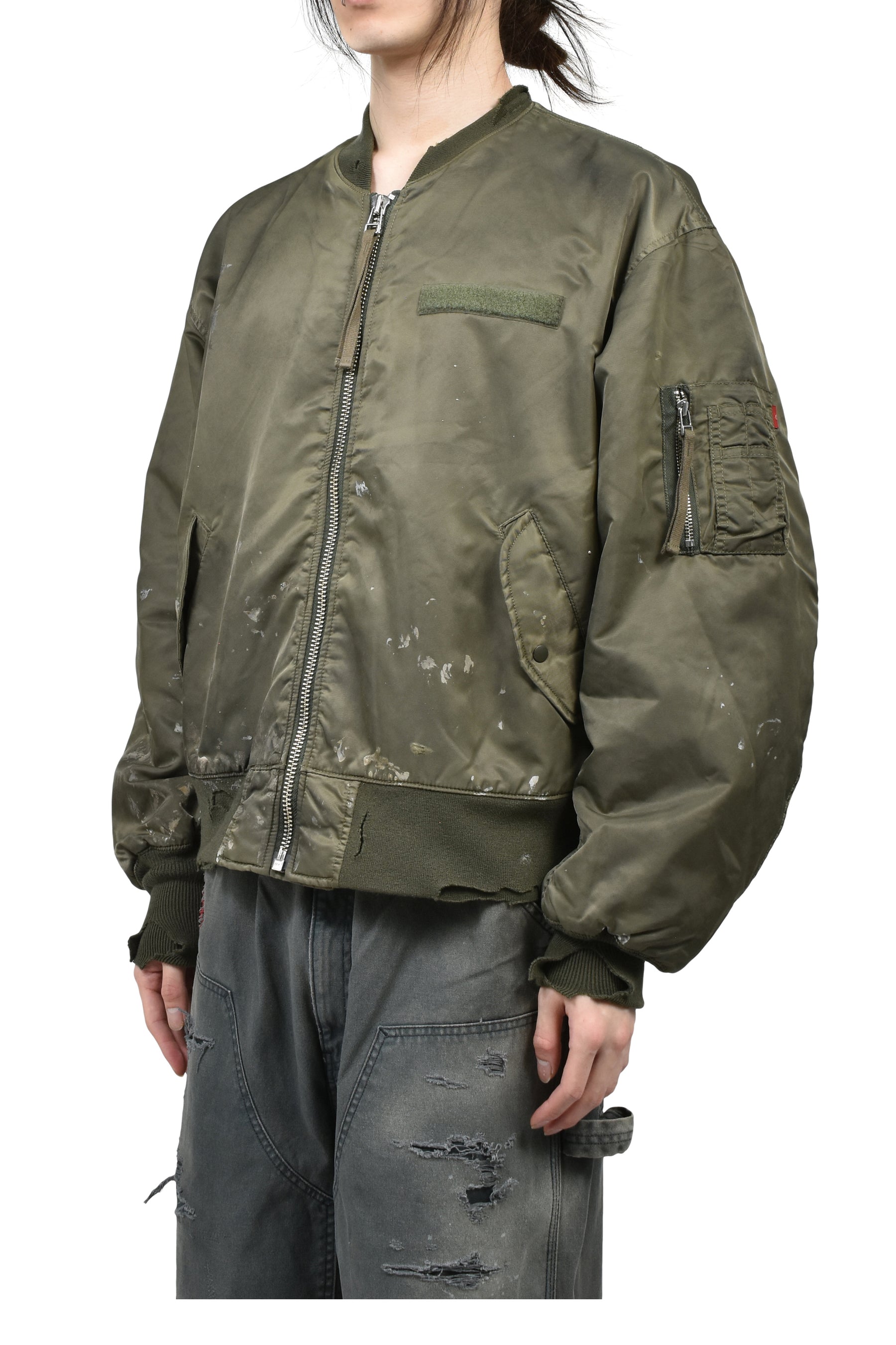 DIRTY NYLON MA-1 / KHA 