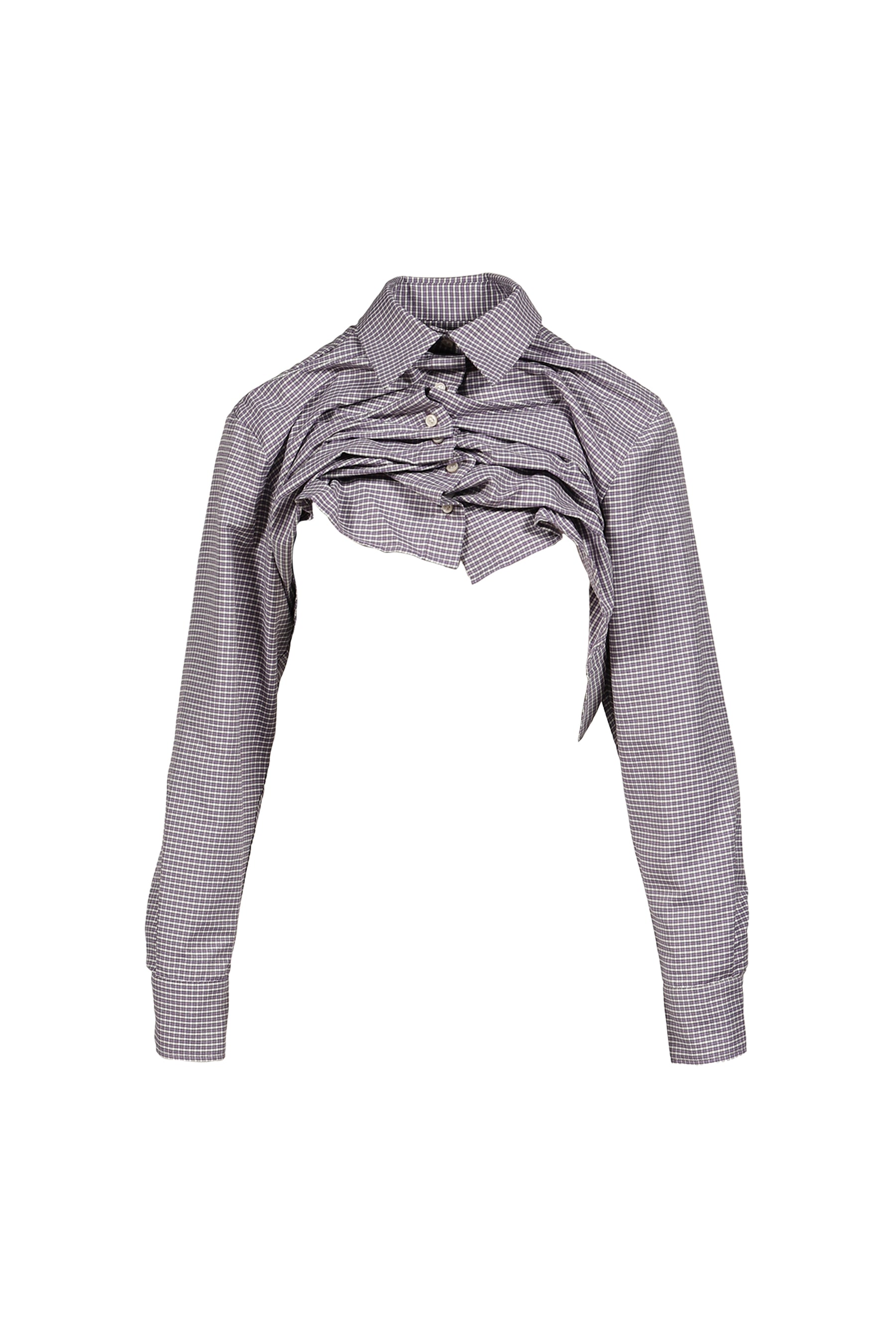 LIFTED SHIRT / BLU