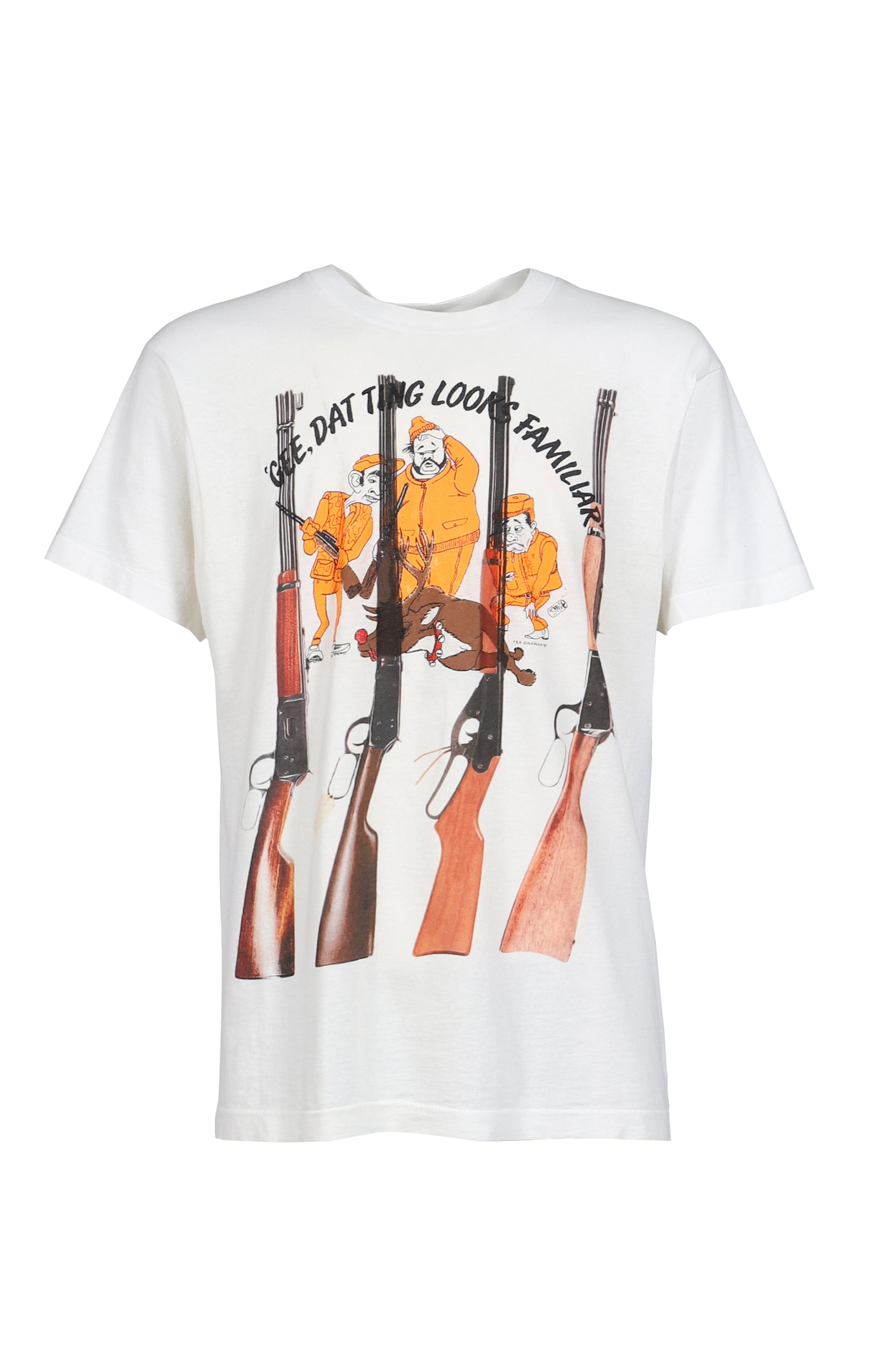 SLUG TEE (UPCYCLED VINTAGE TEE) / WHT